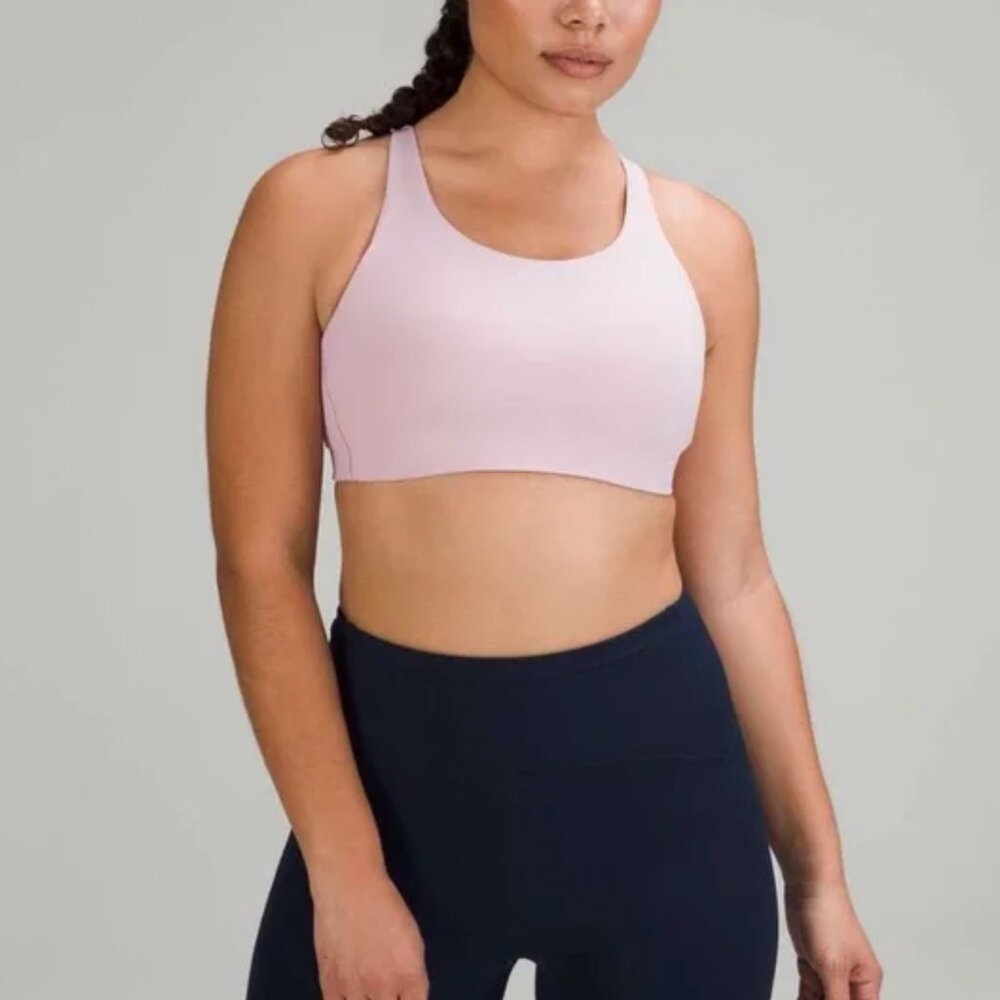 34C Lululemon Athletica Energy Bra High Support in Pink Peony